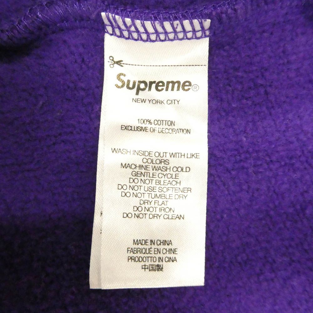 Supreme シュプリーム 21AW Contrast Hooded Sweatshirt フードロゴ