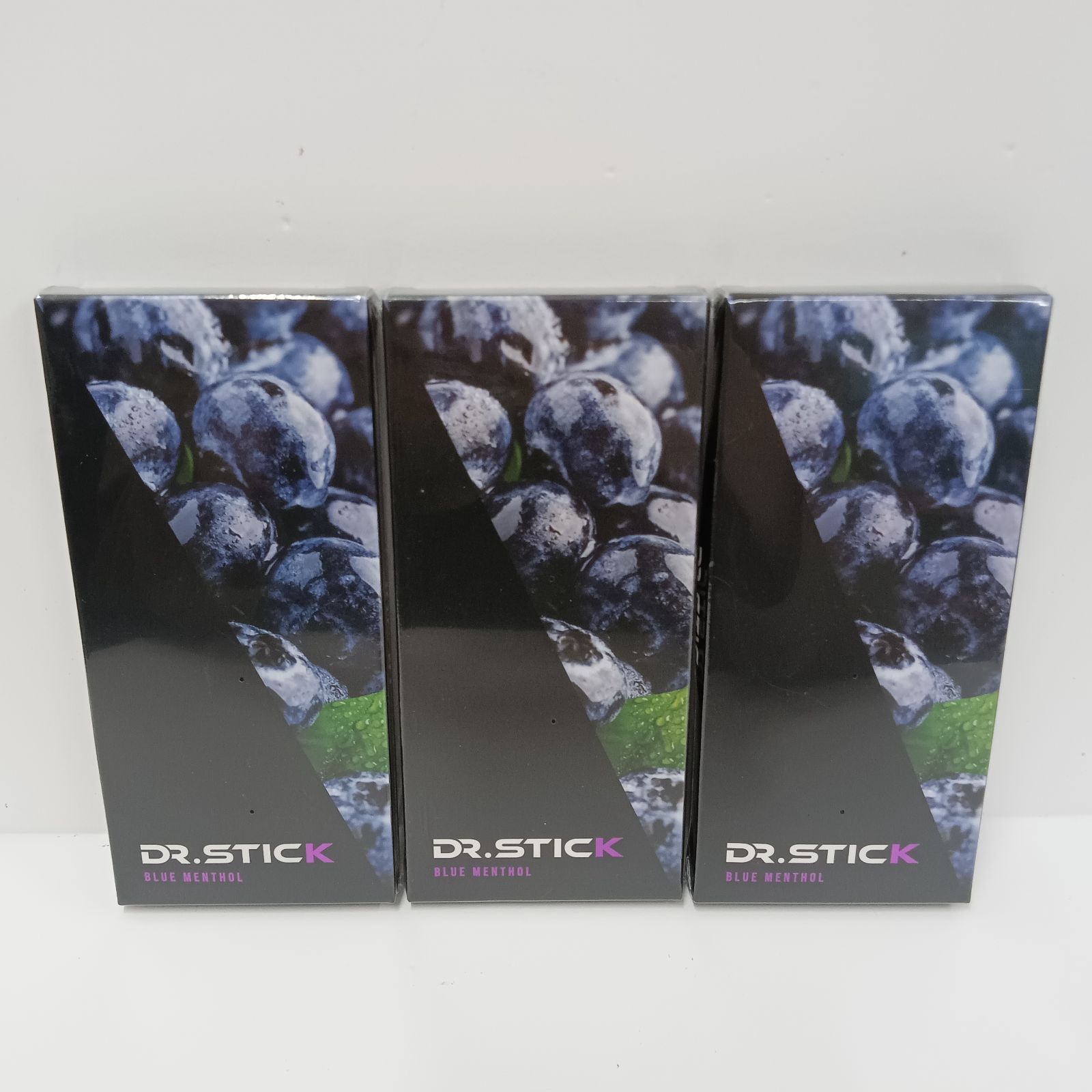 E1352 K DR.STICK BLUE MENTHOL リキッド入り専用POD×5個 計3点セット
