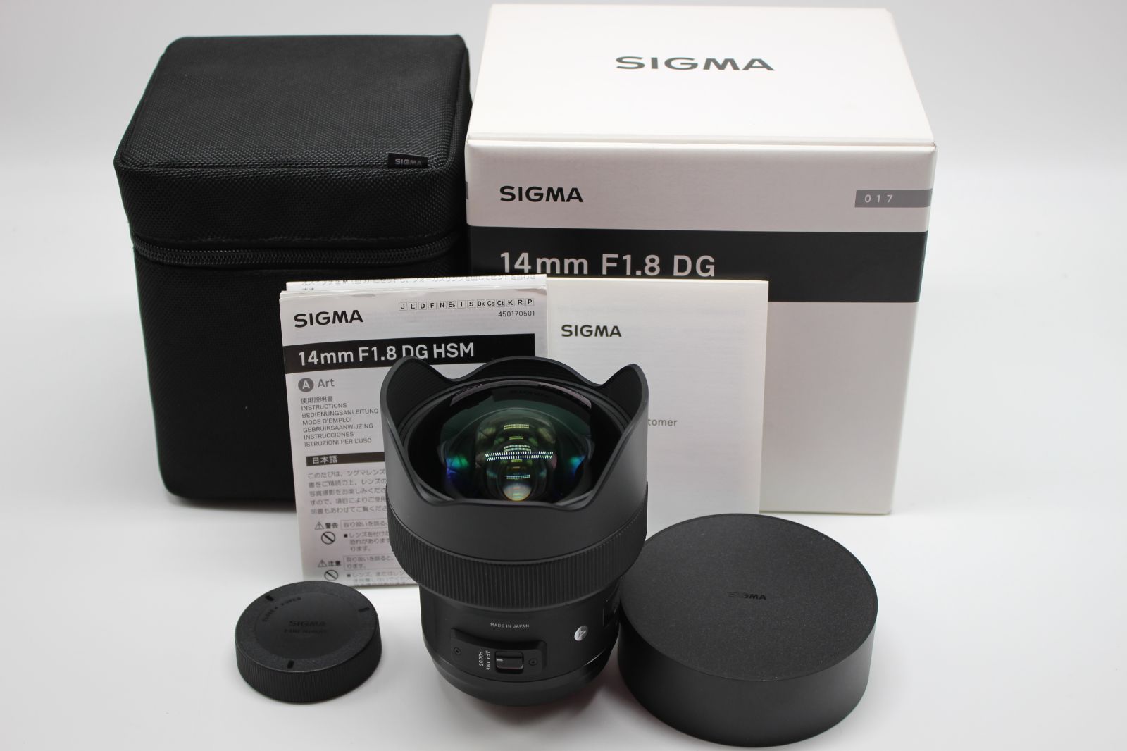 ■極上品■ SIGMA 14mm F1.8 DG HSM Art ニコンFマウント用 ＊27214