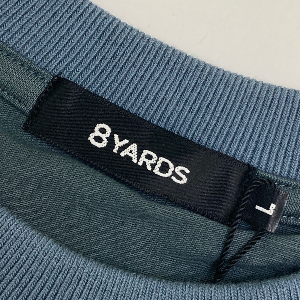 サイズ：L 8YARDS ハチヤーズ 2024年モデル 半袖Tシャツ グレー系