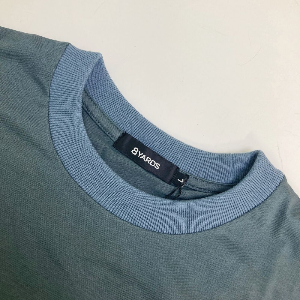 サイズ：L 8YARDS ハチヤーズ 2024年モデル 半袖Tシャツ グレー系