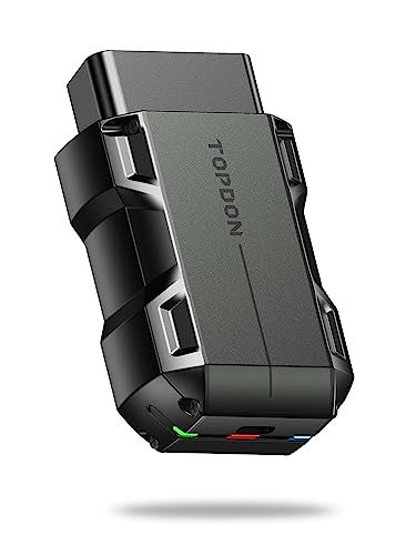 R★TOPDON OBD2 Bluetooth 診断機 TOPSCAN LITE、iOS & Android 用全システム診断機、12V車用 アクテイブテスト、８リセット機能（オイルリセット、エアバッグリセット、DPF再生、ABSエア抜き、B 4724abe2