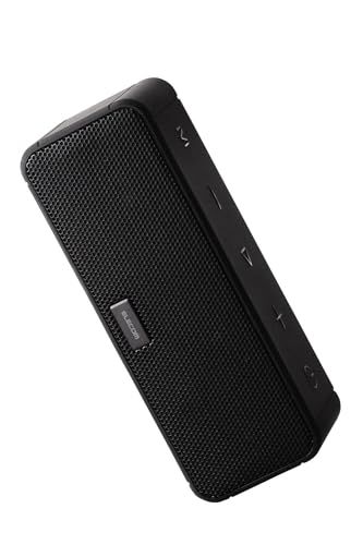 R★エレコム ワイヤレススピーカー Bluetooth 防水 IP67 コンパクト ポータブル ステレオ (USB タイプC充電 / 15W / 18時間連続再生 / Bluetooth 5.3 / AUX対応/デュアルドライバー) 【2台同 c84cbae9