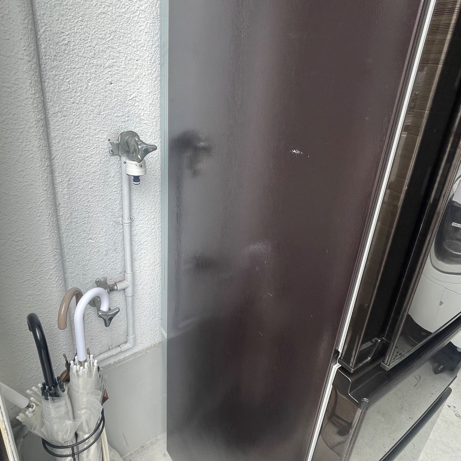 【大阪限定】三菱 冰箱 MR-CX30E-BR 300L 2020年制 3门冷蔵庫 動作品 側面キズ有