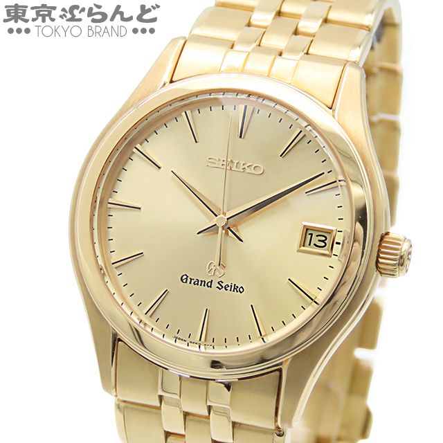 セイコー SEIKO グランドセイコー SBGX018 9F62-0A40 イエローゴールド K18YG 9Fクオーツ 金無垢 腕時計 メンズ 電池式 101838968