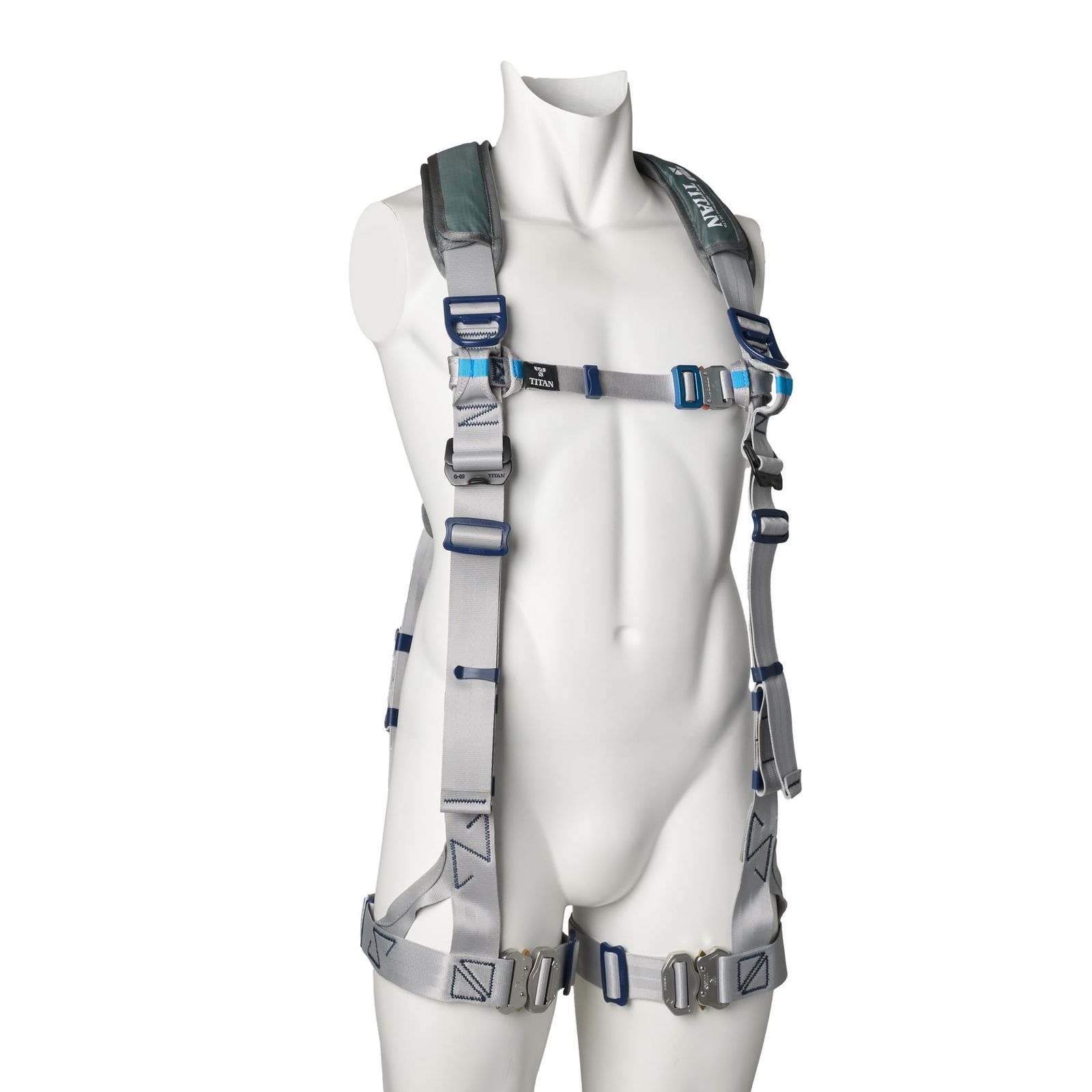 [タイタン] パンゲアハーネス ホライゾン PAHN-10A-SI-L (Lサイズ/腿水平型/新規格対応/背中クッション標準装備) [SI(シルバー)] [L]