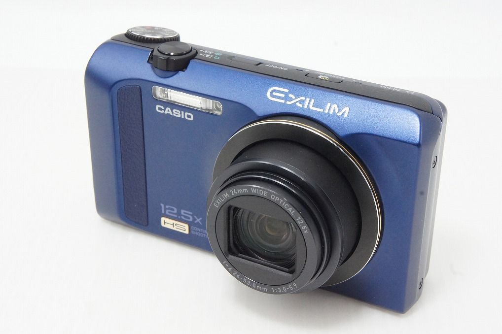 CASIO EXILIM コンパクトデジタルカメラ 青 良品 CASIO カシオ HIGH SPEED EXILIM EX-ZR200 コンパクトデジタル
