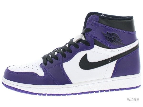 【US9】 AIR JORDAN 1 RETRO HIGH OG COURT PURPLE 555088-500 【新古品】