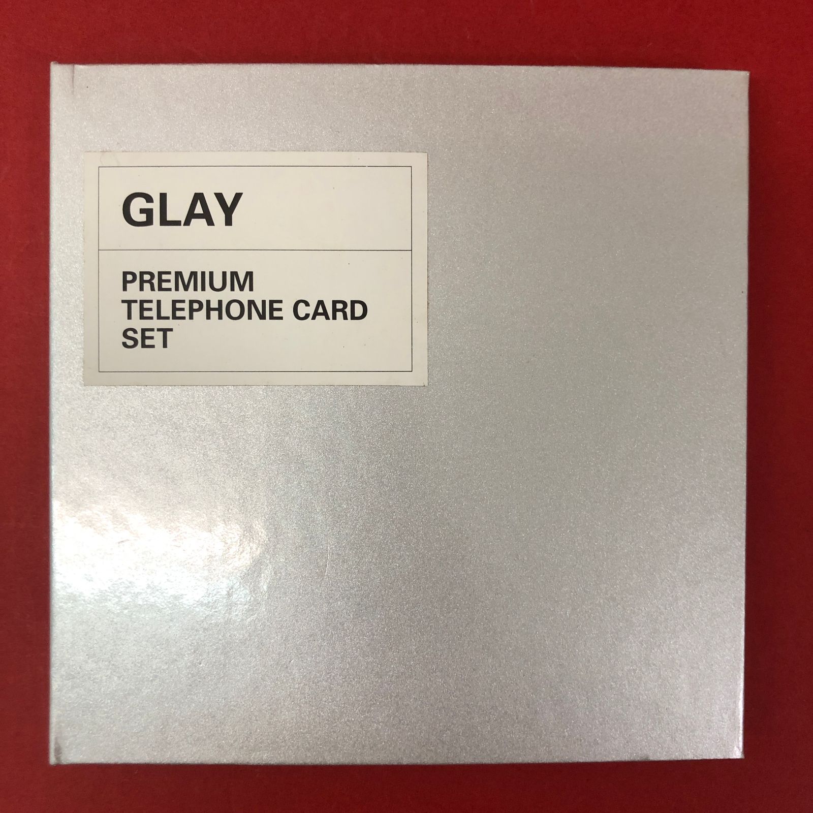 □GLAY PREMIUM TELEPHONE CARD SET 50度数 15枚組 ※テレカ未使用 中古