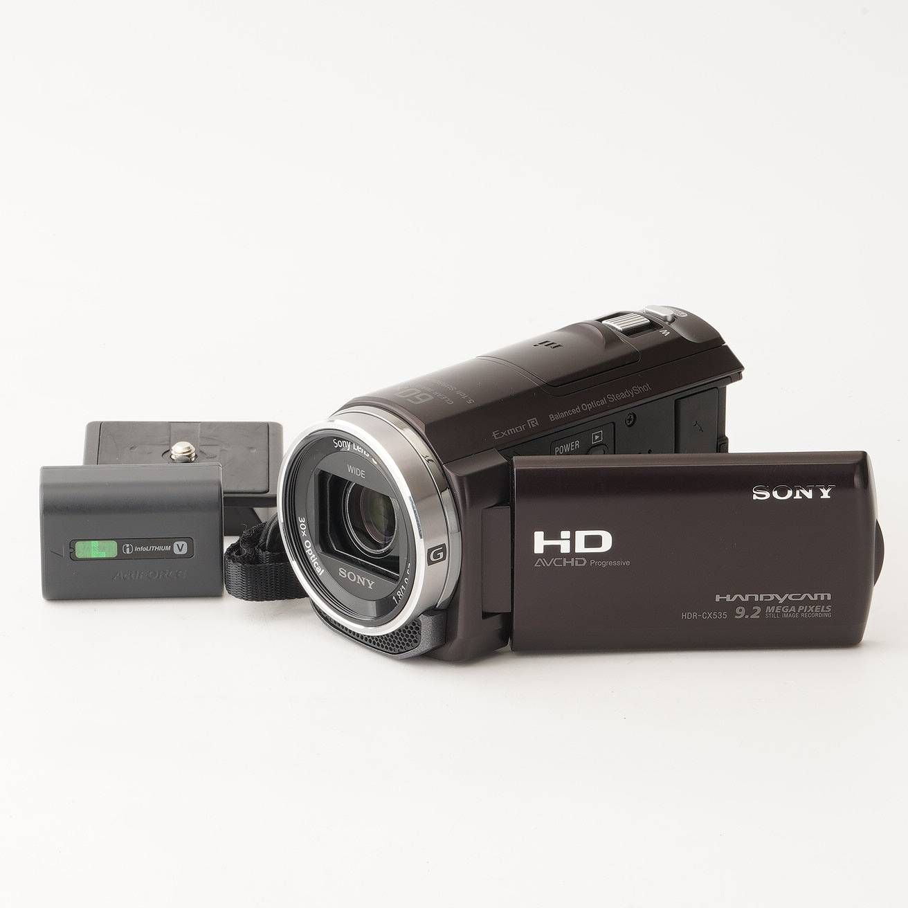 ソニー Sony ハンディカム Handycam HDR-CX535 ブラウン 60x 光学