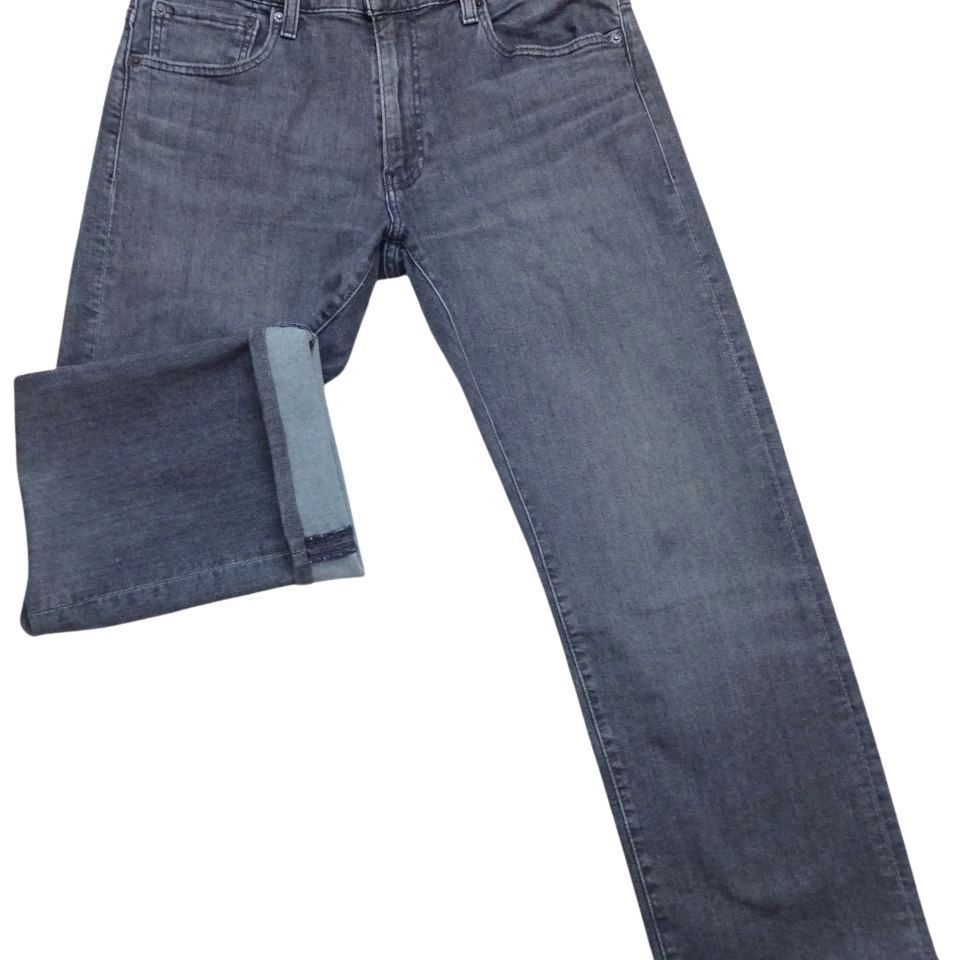 Levi's Premium リーバイス プレミアム 569 W32(約87cm W34相当) ルーズストレート デニムパンツ ハイストレッチ ビッグE 良品 ダークグレー ジーンズ メンズ Levi's Premium リーバイス プレミアム 569 W32(約87cm W34相当) ルーズストレート デニムパンツ ハイストレッチ ビッグE 良品 ダークグレー ジーンズ メンズ