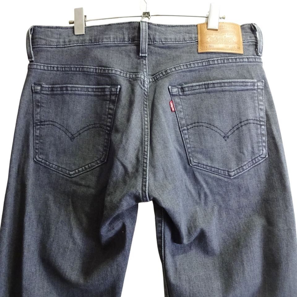 Levi's Premium リーバイス プレミアム 569 W32(約87cm W34相当) ルーズストレート デニムパンツ ハイストレッチ ビッグE 良品 ダークグレー ジーンズ メンズ Levi's Premium リーバイス プレミアム 569 W32(約87cm W34相当) ルーズストレート デニムパンツ ハイストレッチ ビッグE 良品 ダークグレー ジーンズ メンズ