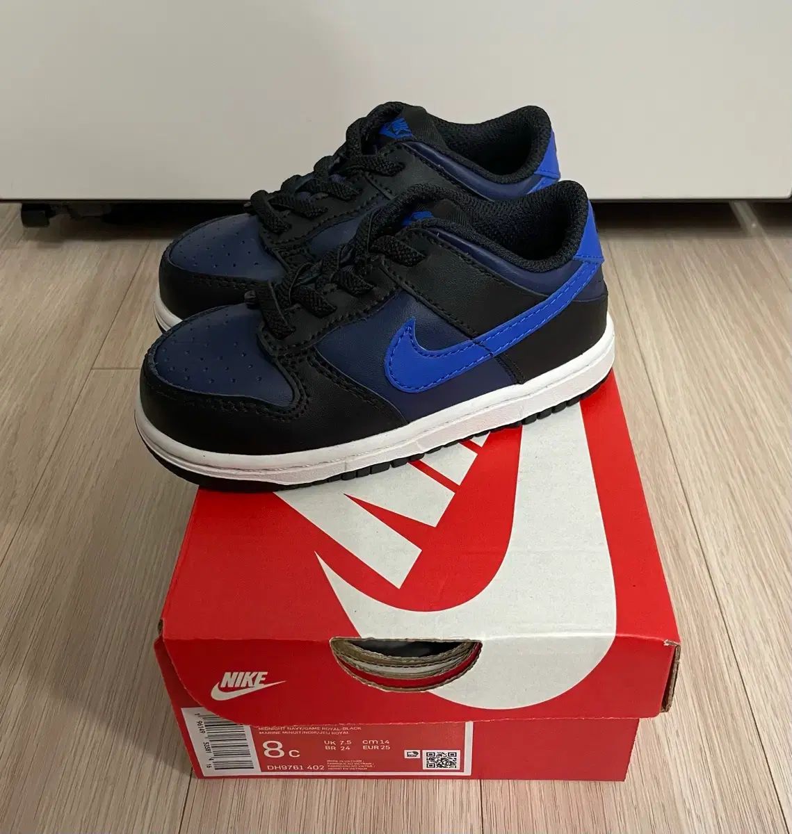 140 NIKE ダンクロー ミッドナイト ネイビー