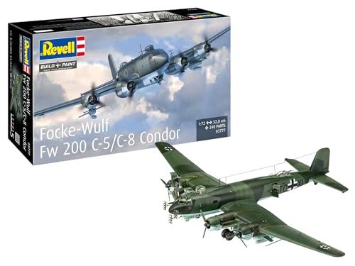 ドイツレベル 1/72 フォッケウルフ Fw200 C-5/C-8 コンドル プラモデル 03777 (飛行機)ts
