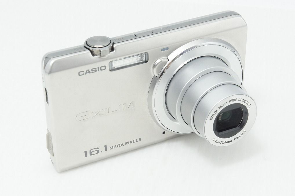 美品 CASIO カシオ EXILIM EX-ZS12 コンパクトデジタルカメラ シルバー