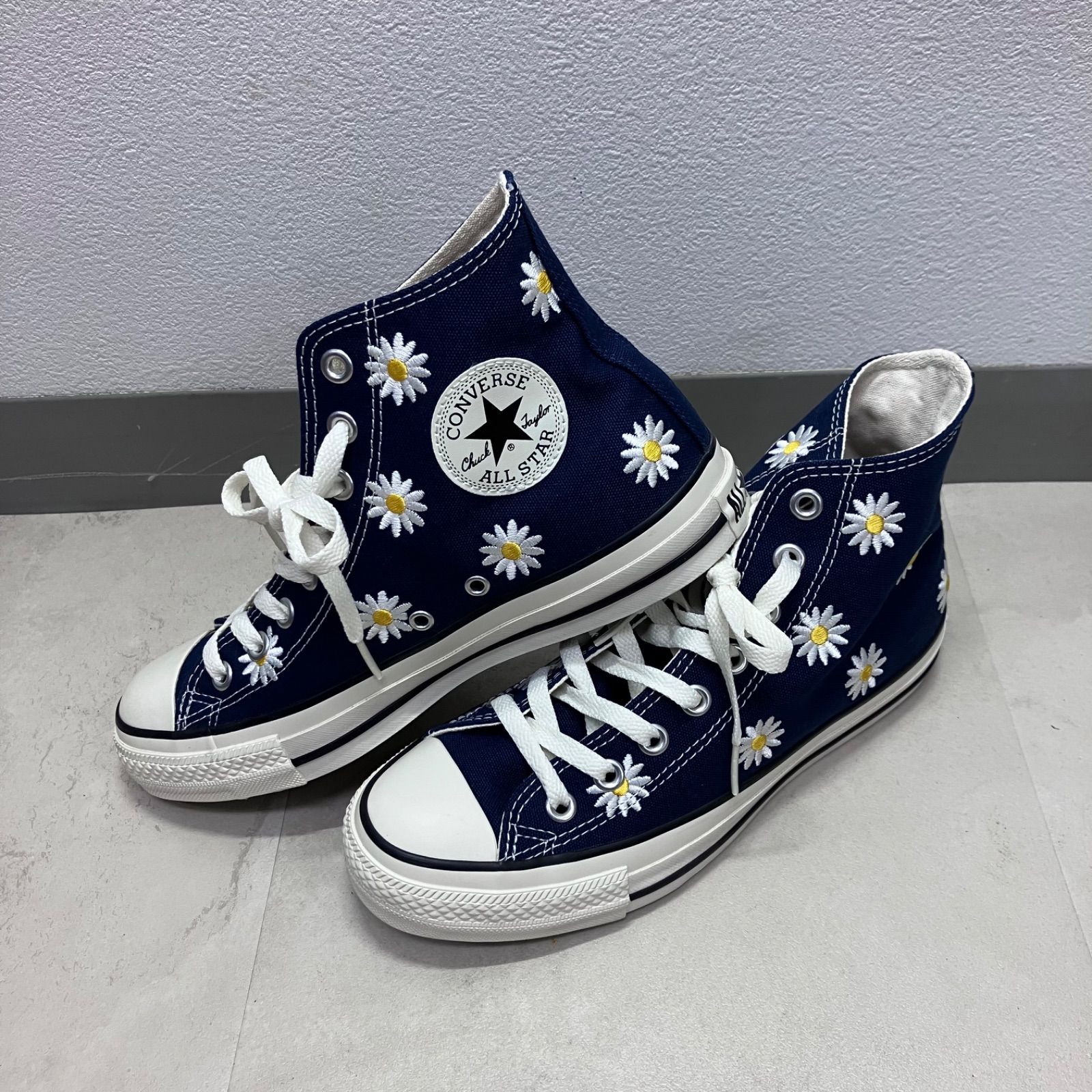 O コンバース CONVERSE 25cm 花 スニーカー