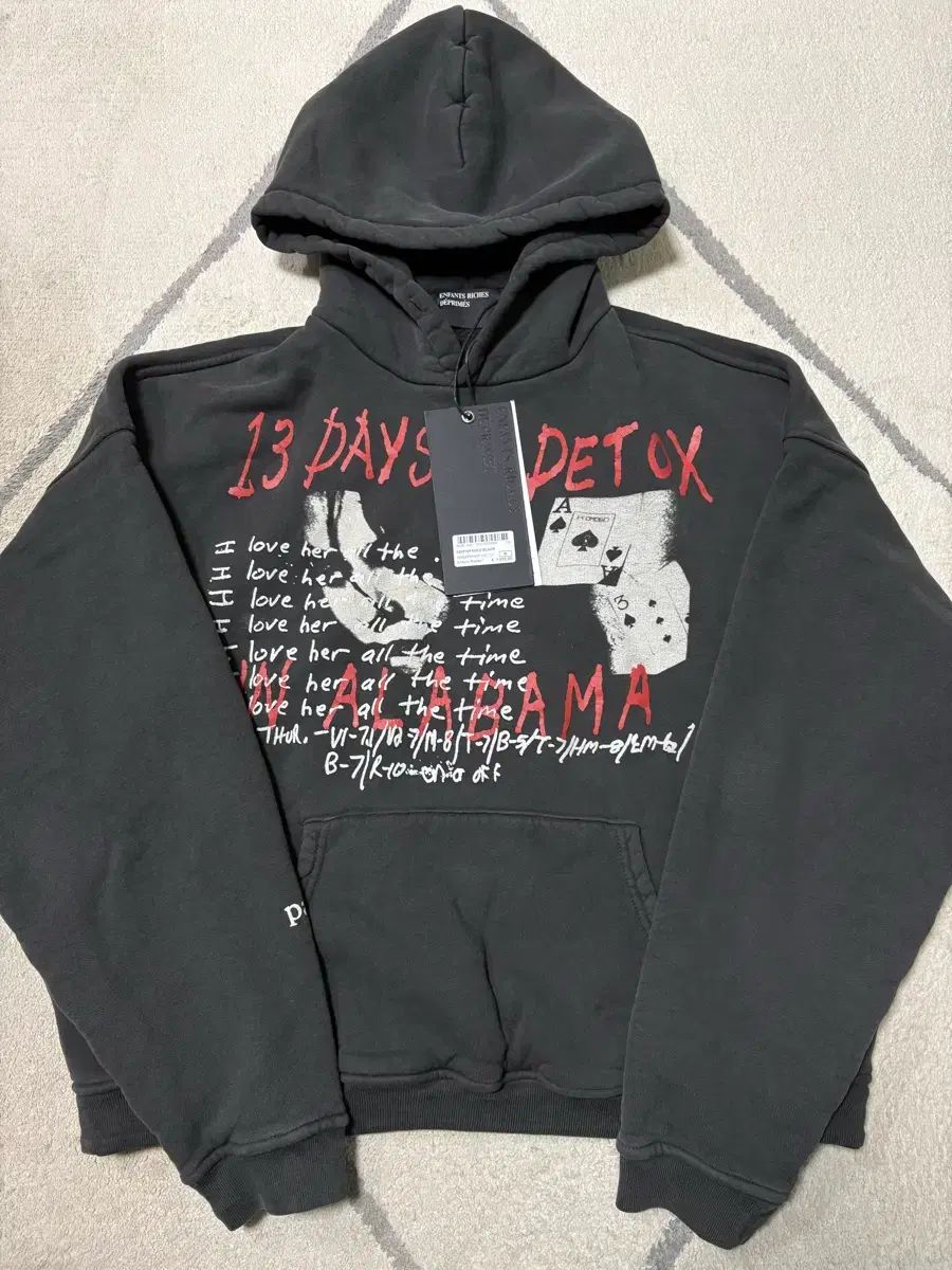 M ERD 26ss フーディー 13 DAYS IN DETOX HOODIE