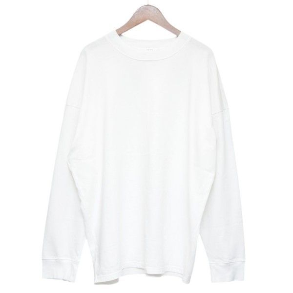THE ROW　ザロウ　Wide Shoulder Cotton Longsleeve T Shirt　ロングスリーブTシャツ　AN403　8054000247530