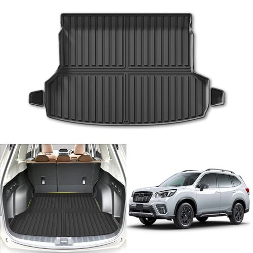 R◆【KASUART】車用ラゲッジマット 折りたたみ式 スバル フォレスター (2018年7月?) 5代目 SK系 FORESTER 車種専用設計 トランク マット ラゲッジカバー 防水 傷防止 滑り防止 水洗い 折り目なし 折り畳み式 簡単収納 内装パーツ