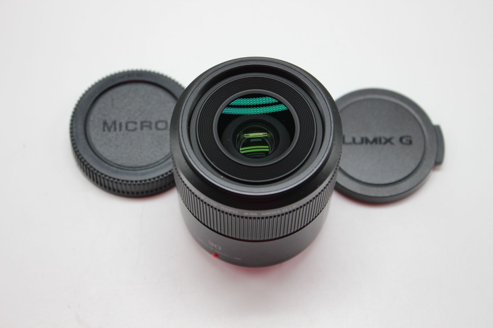 ■ほぼ新品■ PANASONIC ルミックス G MACRO 30mm/ F2.8 ASPH. / MEGA O.I.S. H-HS030 ブラック ＊27205