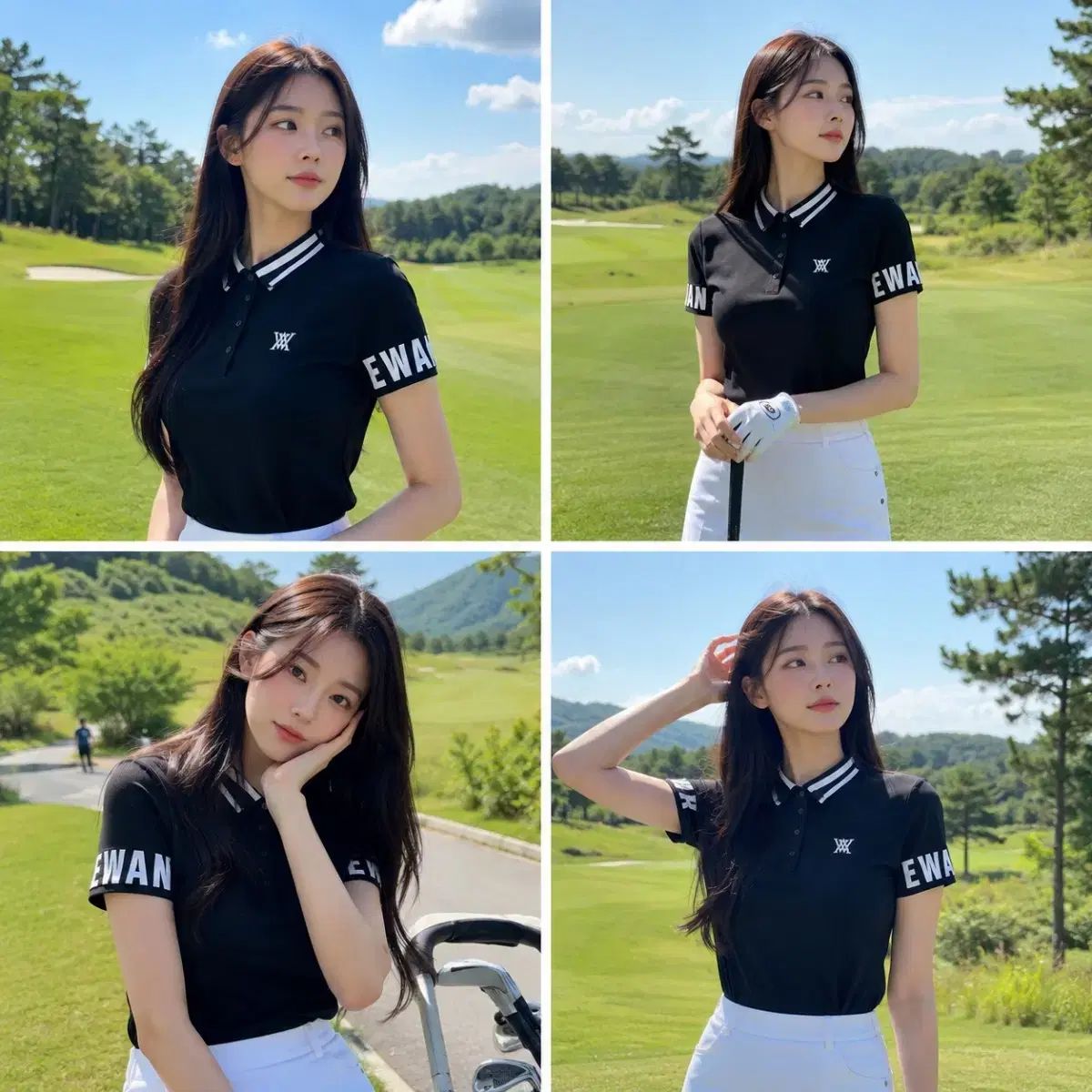正規品 ANEW GOLF(アニューゴルフ) レディース 半袖 Tシャツ ブラック S 正規品 ANEW GOLF(アニューゴルフ) レディース 半袖 Tシャツ ブラック S