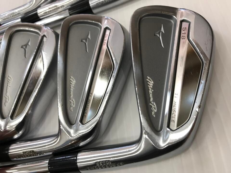 Mizuno Pro518 アイアンセット 7本 Project X ミズノ Mizuno Pro 518 PROJECT X アイアンセット 中古【最短即日発送