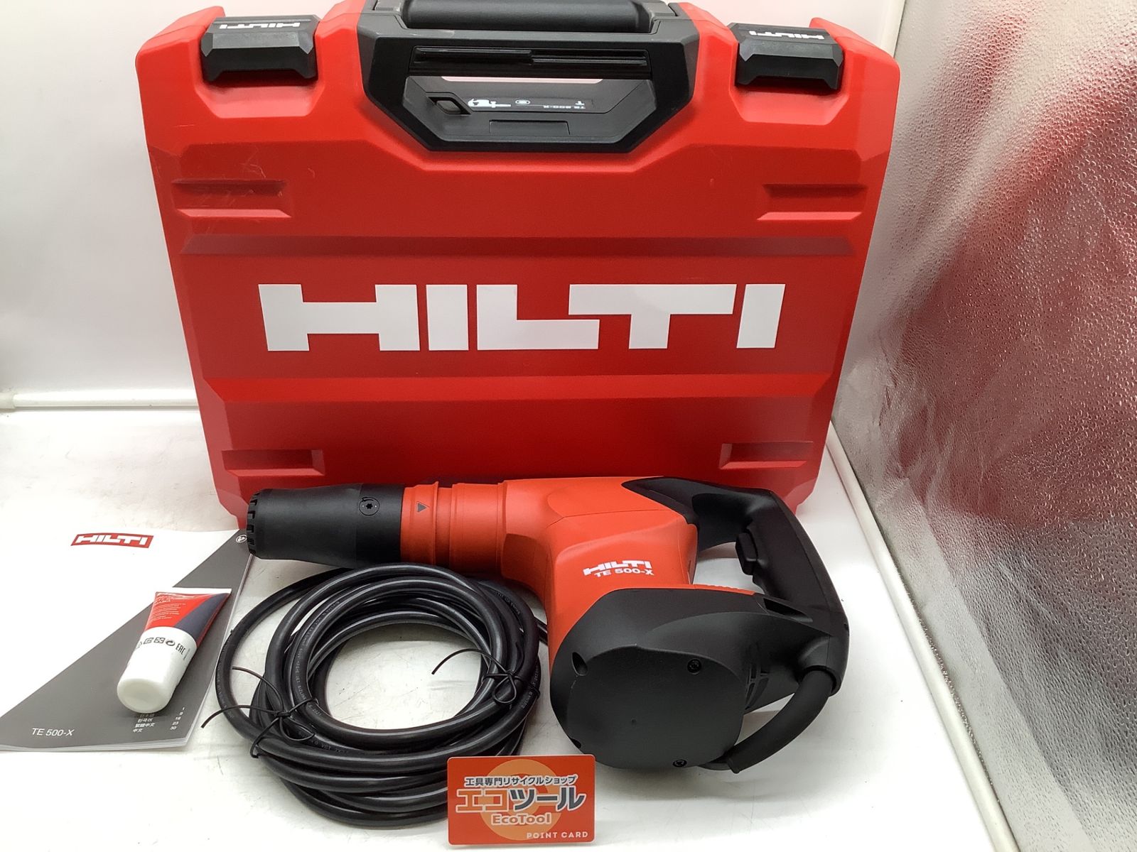 【未使用】HILTI/ヒルティ TE500-X ☆ 電動ハンマー [IT_3Z758][岡イ][M04]