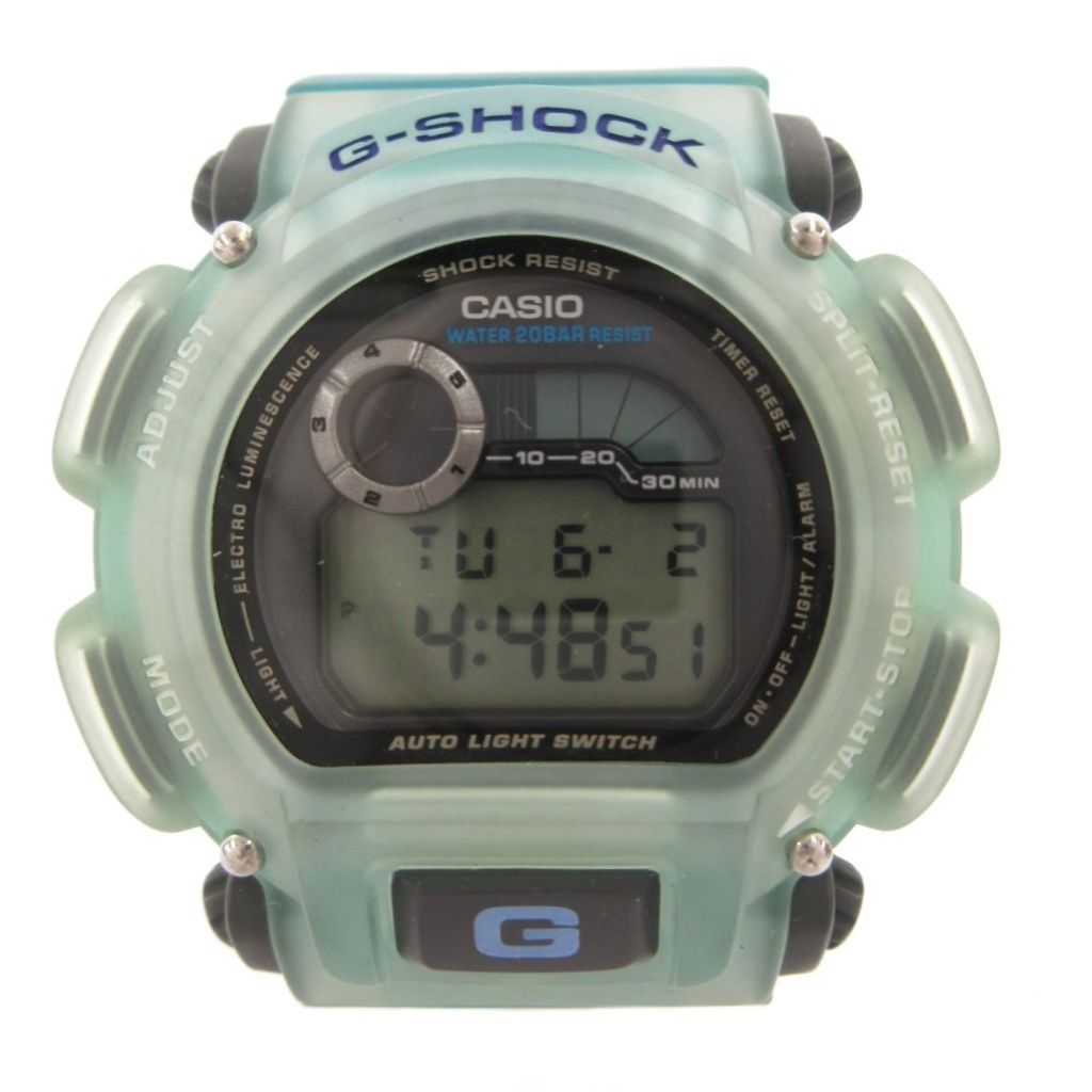 カシオジーショック CASIO G-SHOCK X-treme 腕時計 DW-9000XS-3T クォーツ デジタル スケルトン グリーン /TQ