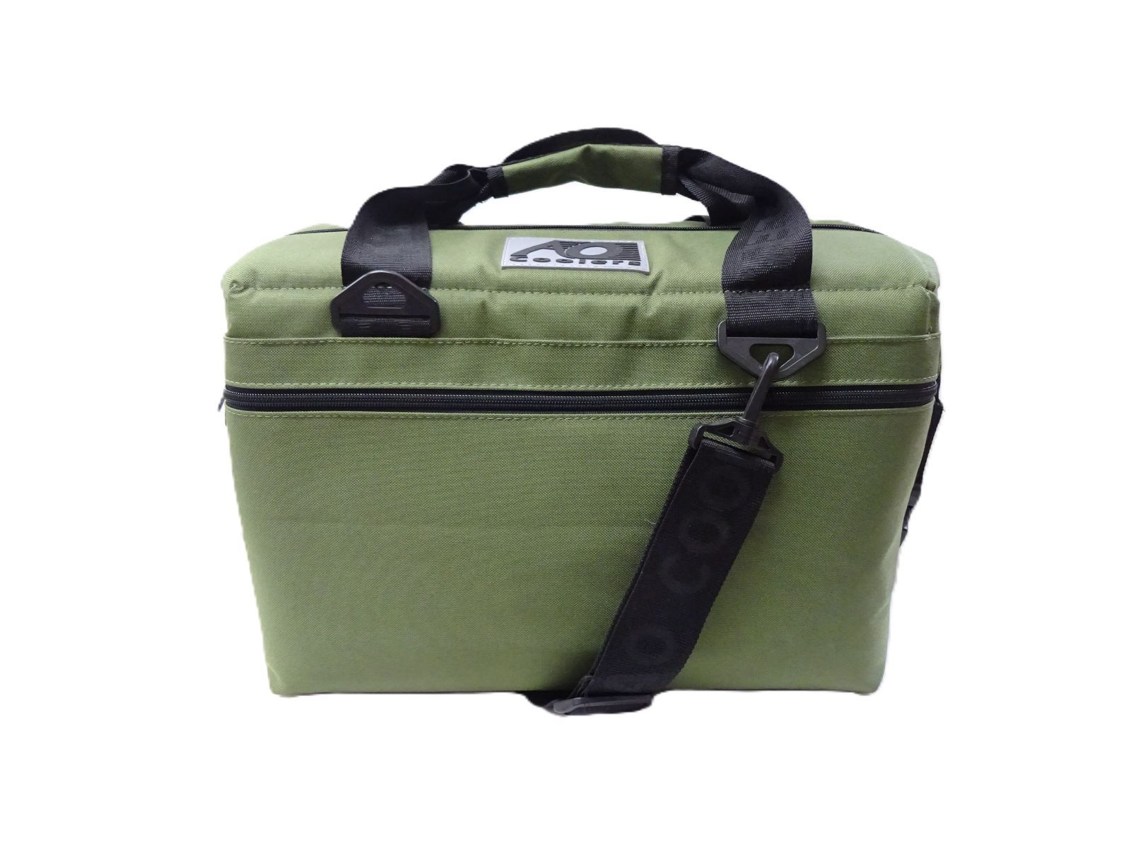 AO Coolers Soft Cooler Bag, 2 Way, Olive Green, Khaki, Cooler Box, 24 Pack, AO24