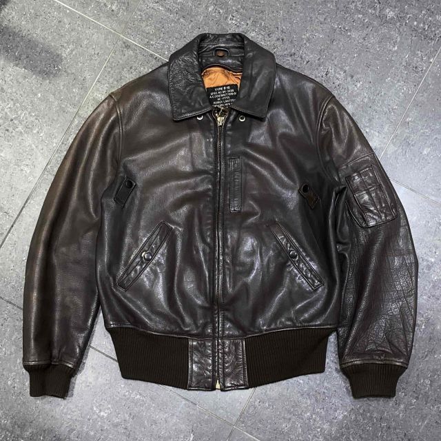 AVIREX TYPE B-15 LEATHER JACKET 1978年モデル SIZE-M アヴィレックス レザージャケット 南堀江店