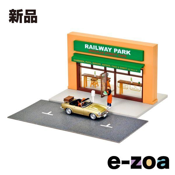 TOMYTEC（トミーテック） ジオコレ64 ＃カースナップ27a カフェテラス2（ホンダS800付属） 335269 (2671692)