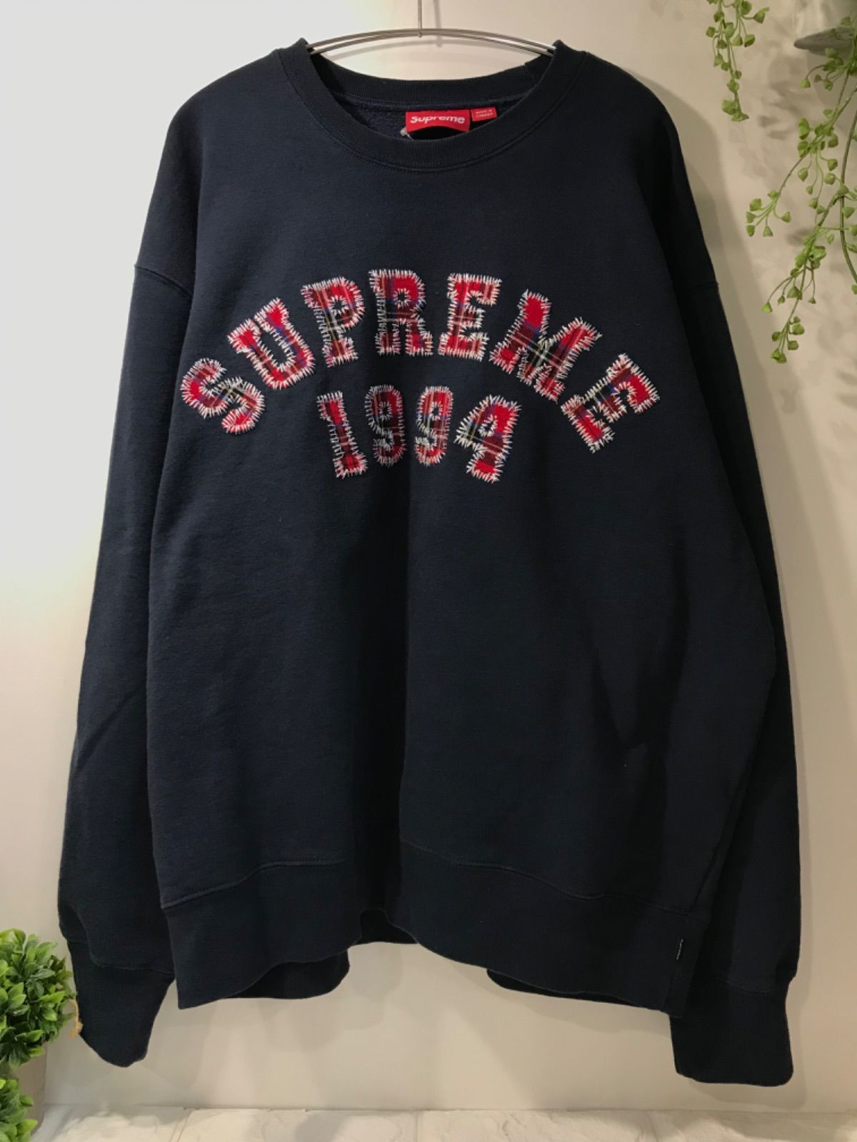 Supreme 26SS Plaid Arc Crewneck スウェット - メルカリ