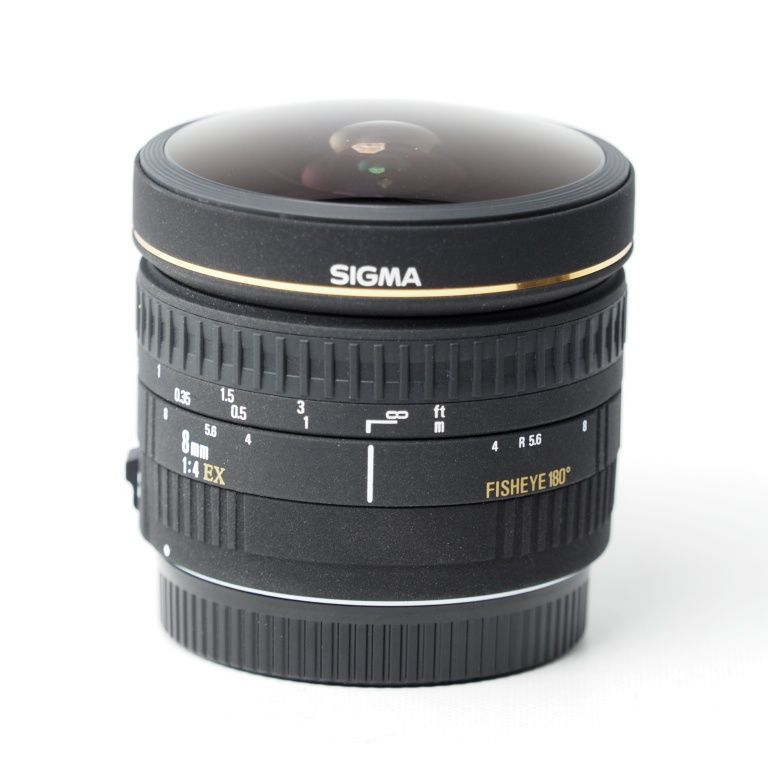 SIGMA 8mm F4 D EX DG FISHEYE キヤノン EF用 魚眼レンズ #15320