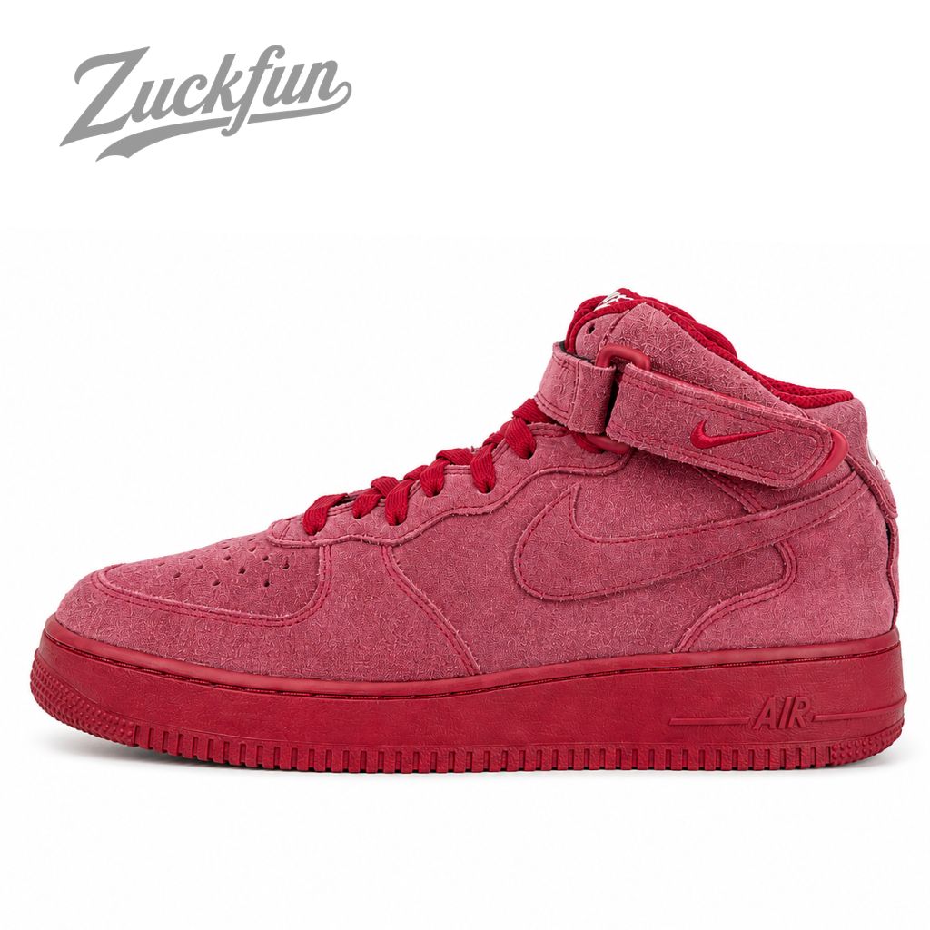 NIKE AIR FORCE 1 MID エア フォース 1 ミッド カット レッド レディース ナイキ スニーカー 24.5 cm U08872