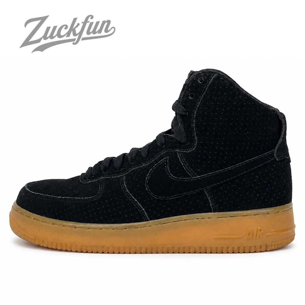 NIKE AIR FORCE 1 HIGH エア フォース 1 ハイ カット ブラック ブラウン 黒 メンズ ナイキ スニーカー 26 cm U11062