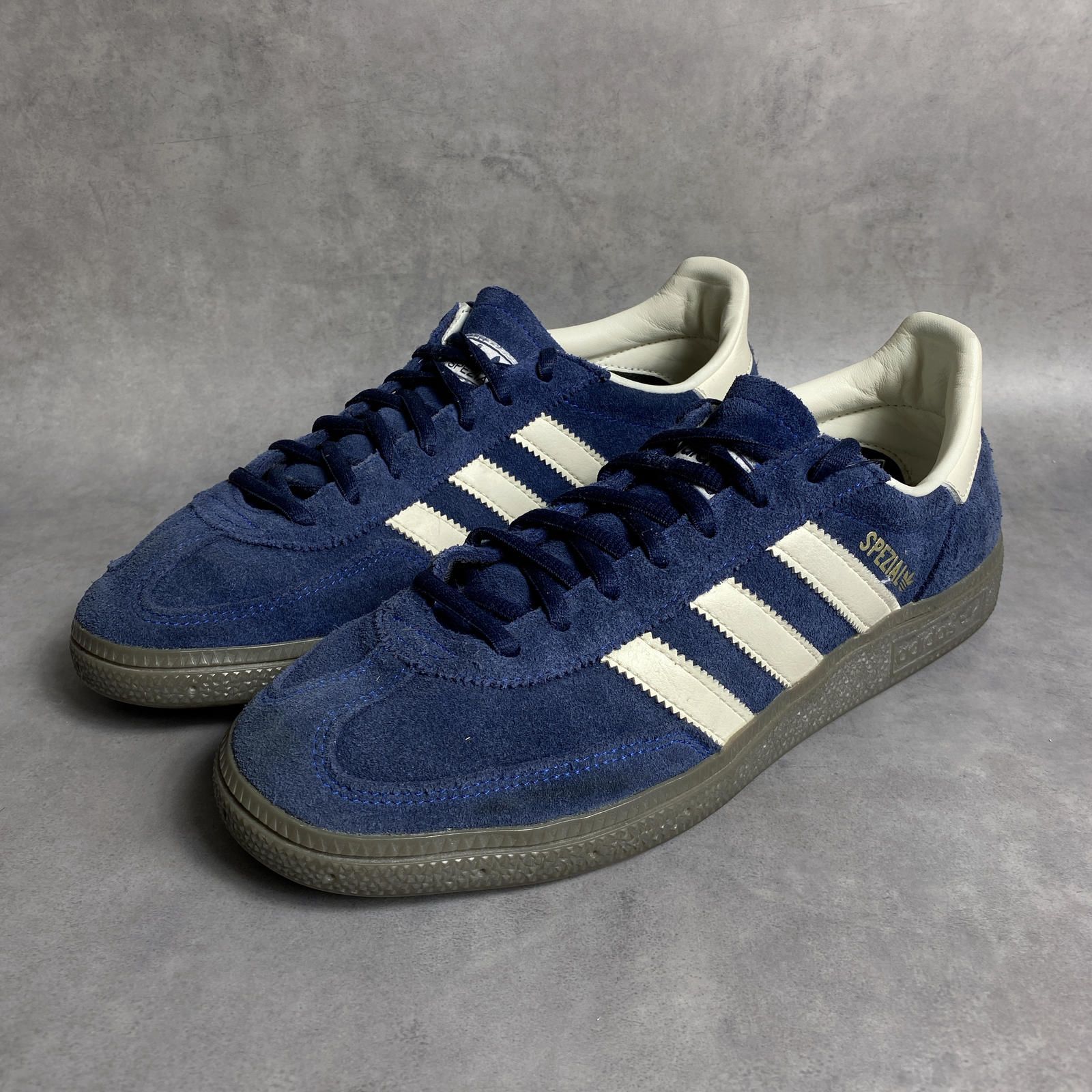 WQ1204●adidas：HANDBALL SPEZIAL IF7087 スニーカー ●25● ネイビー アディダス ハンドボールスペツィアル