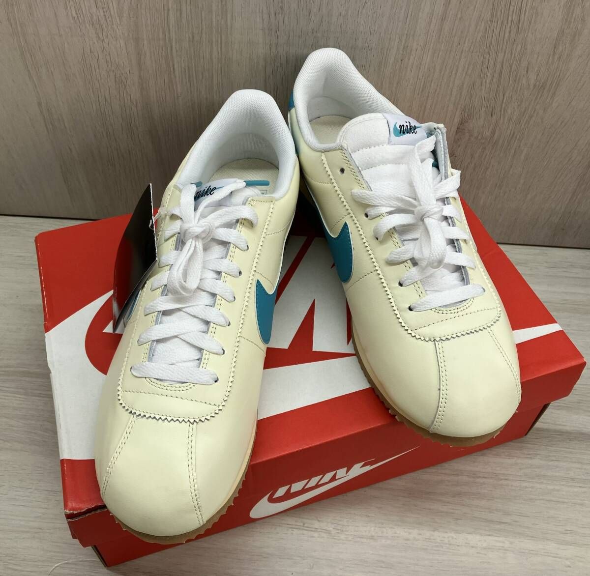 NIKE ナイキ W NIKE CORTEZ コルテッツ ローカットスニーカー [HF4268-113] ココナッツミルク ペールバニラ [US12/約29.0cm] 箱あり