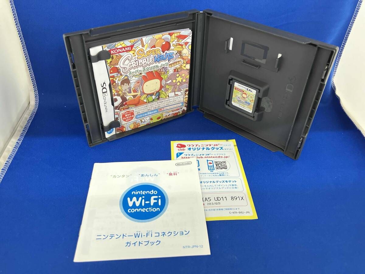 ニンテンドーDS / スーパースクリブルノーツ / 箱、説明書あり / 起動確認済み ニンテンドーDS / スーパースクリブルノーツ / 箱、説明書あり / 起動確認済み