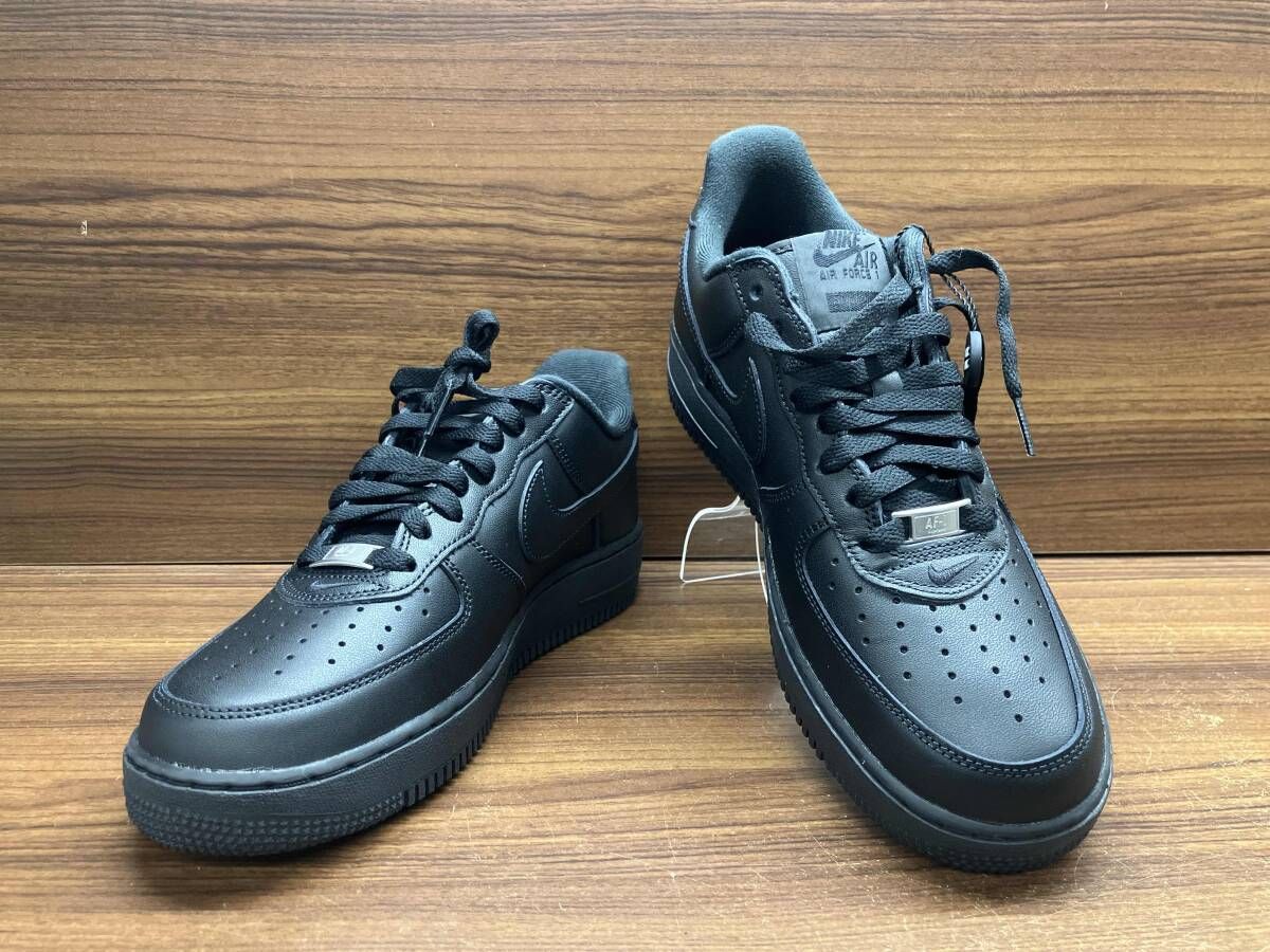 ナイキ NIKEスニーカー AIR FORCE 1 LOW SUPREME 26 cm 黒
