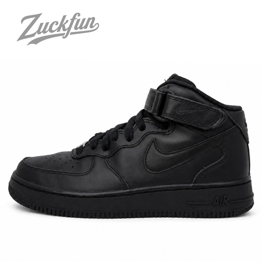 NIKE AIR FORCE 1 MID 07 エア フォース 1 ミッド カット ブラック 黒 レディース ナイキ スニーカー 23 cm U11070