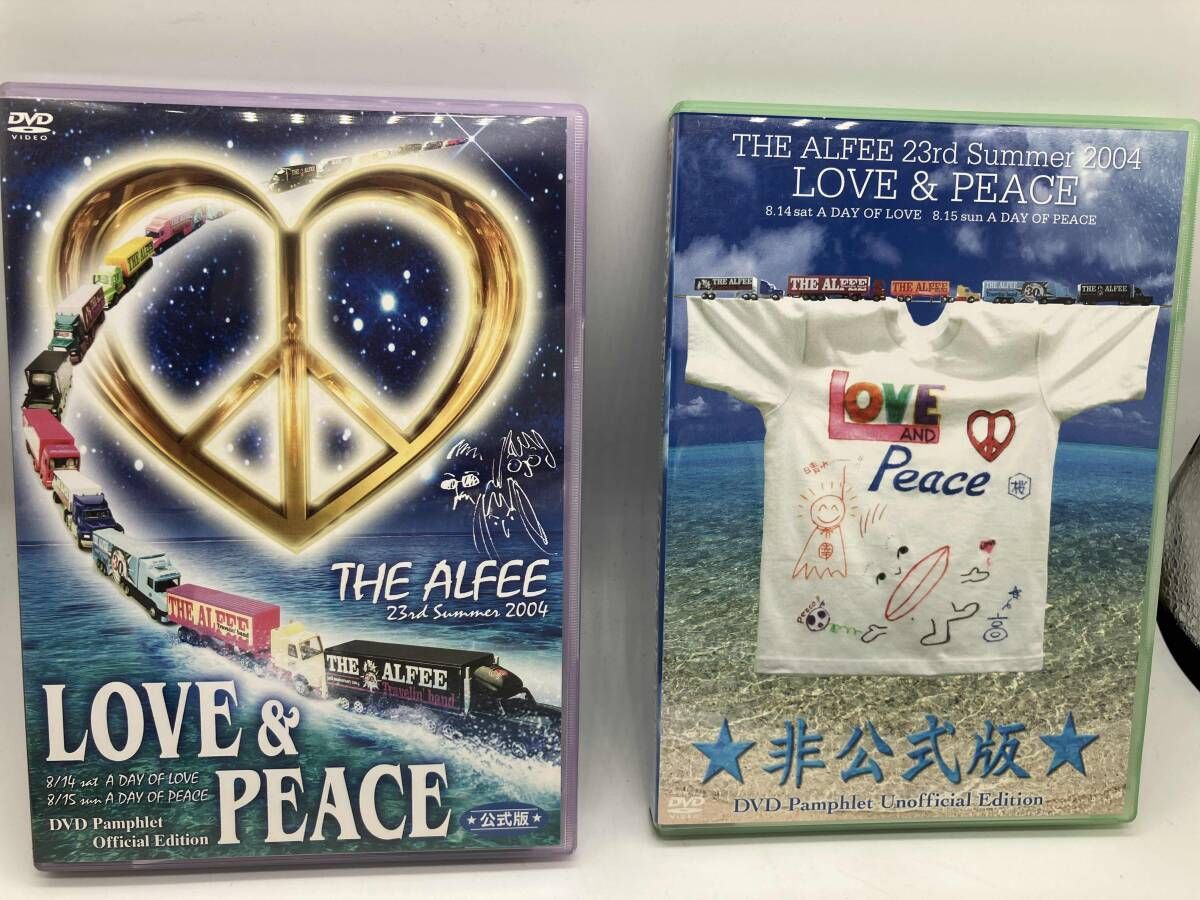 THE ALFEE 23nd Summer 2004 LOVE & PEACE - メルカリ