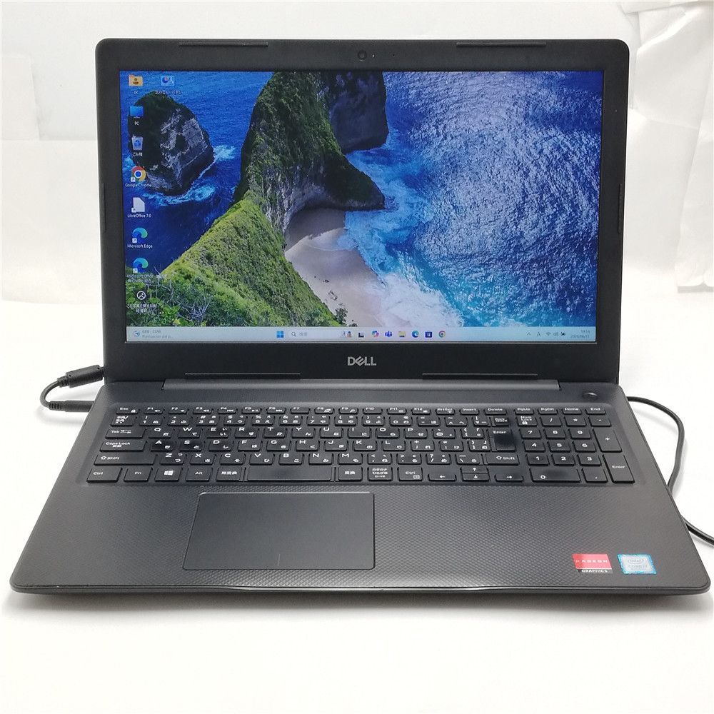 高性能 Wi-Fi有 デル 中古ノートパソコン DELL 3580 Core i7 8565U 8GB 256G 高速SSD DVDマルチ 無線LAN カメラ Windows11 Office 即使用可