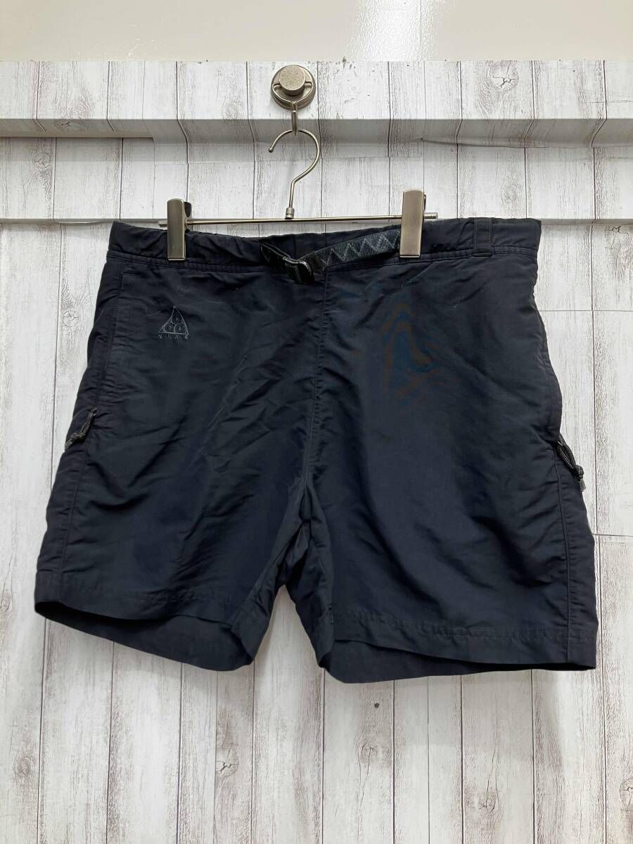 NIKE ACG/その他パーフパンツ/Cu8892-010ナイロンブラックウエスト 約88cm 股上 約25cm 股下 約14cm 裾幅 約28cm