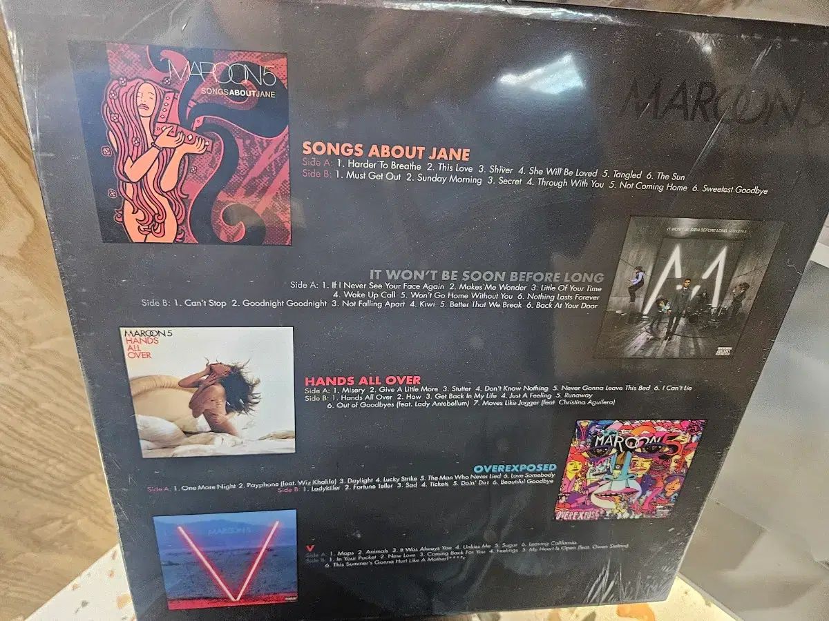 マルーン 5 ボックス lp CD