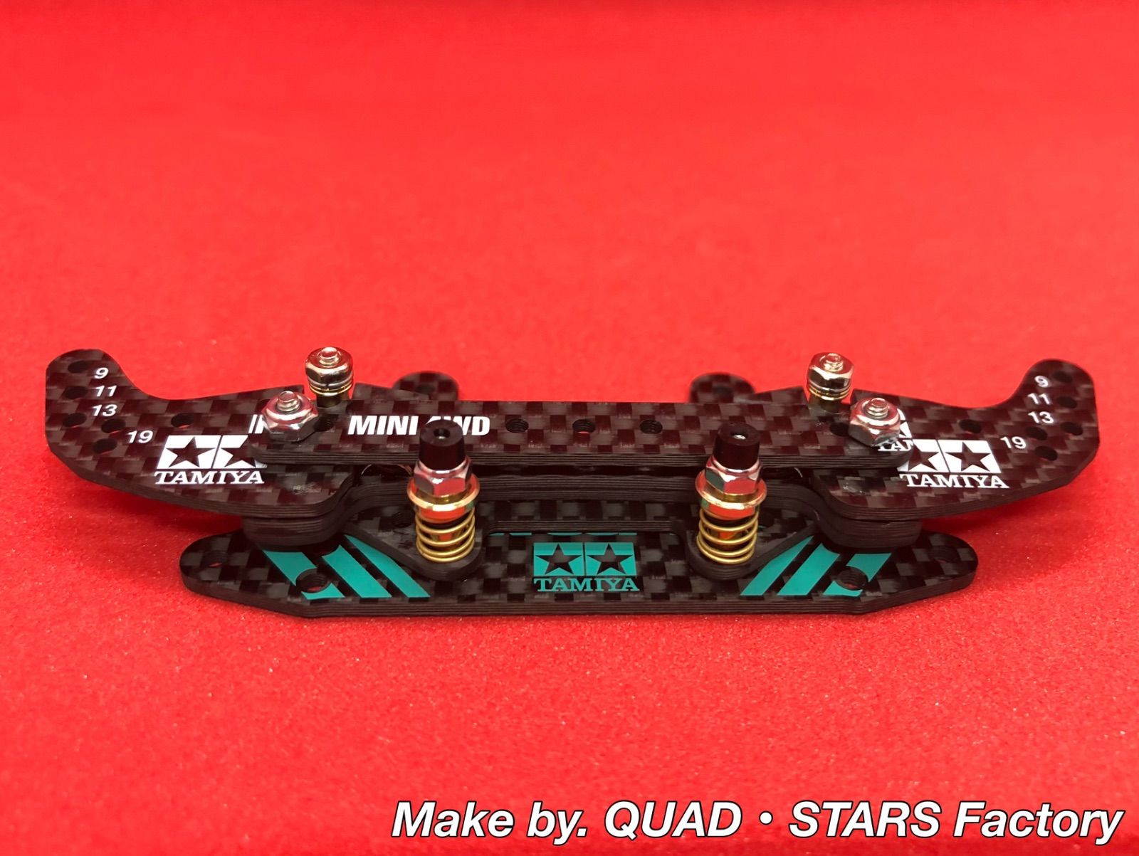 ミニ四駆・カスタムパーツ】2軸ATピボットバンパー J-CUP2022／フル