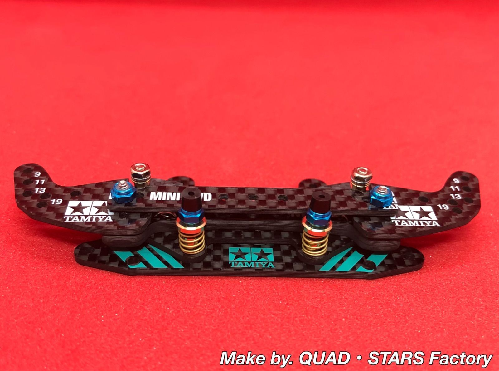 ミニ四駆・カスタムパーツ】2軸ATピボットバンパー J-CUP2022／フル