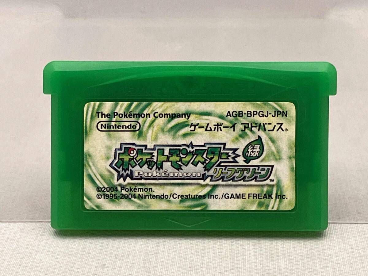 ワイヤレスアダプタなしポケットモンスター リーフグリーン(再販) 新品