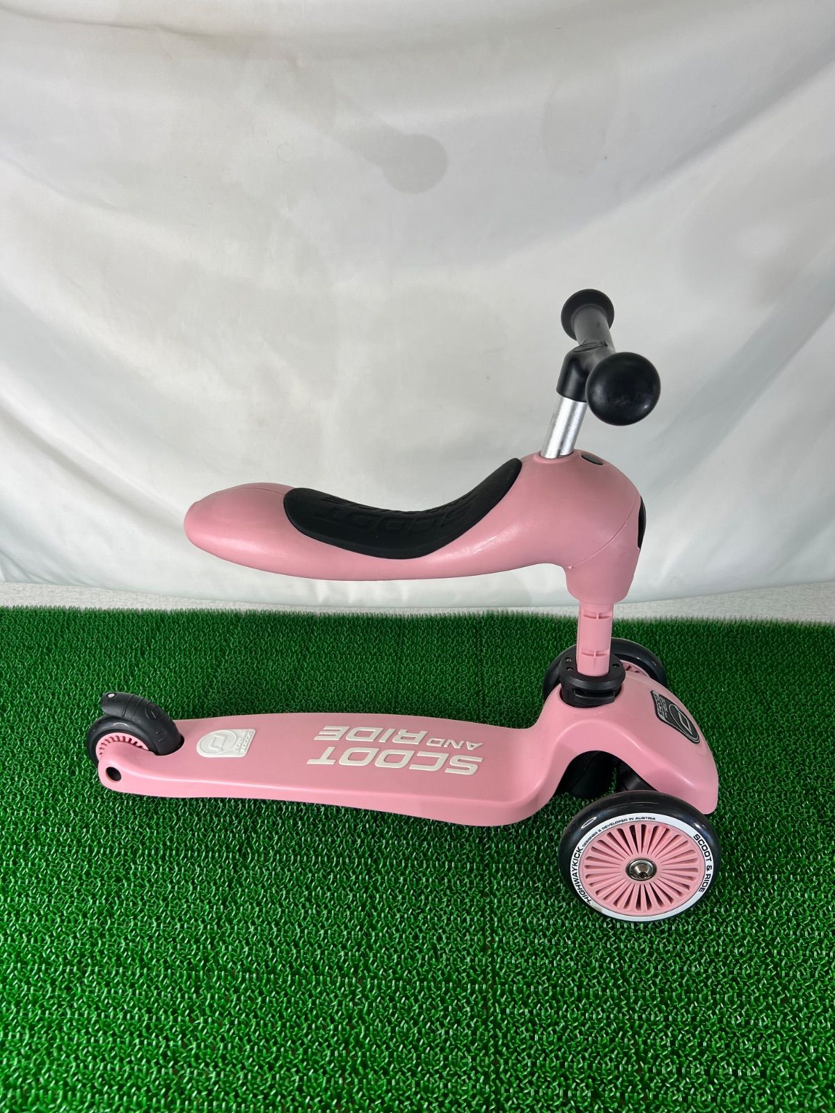 SCOOT AND RIDE ピンク 室内使用のみ SCOOT AND RIDE スクートアンド
