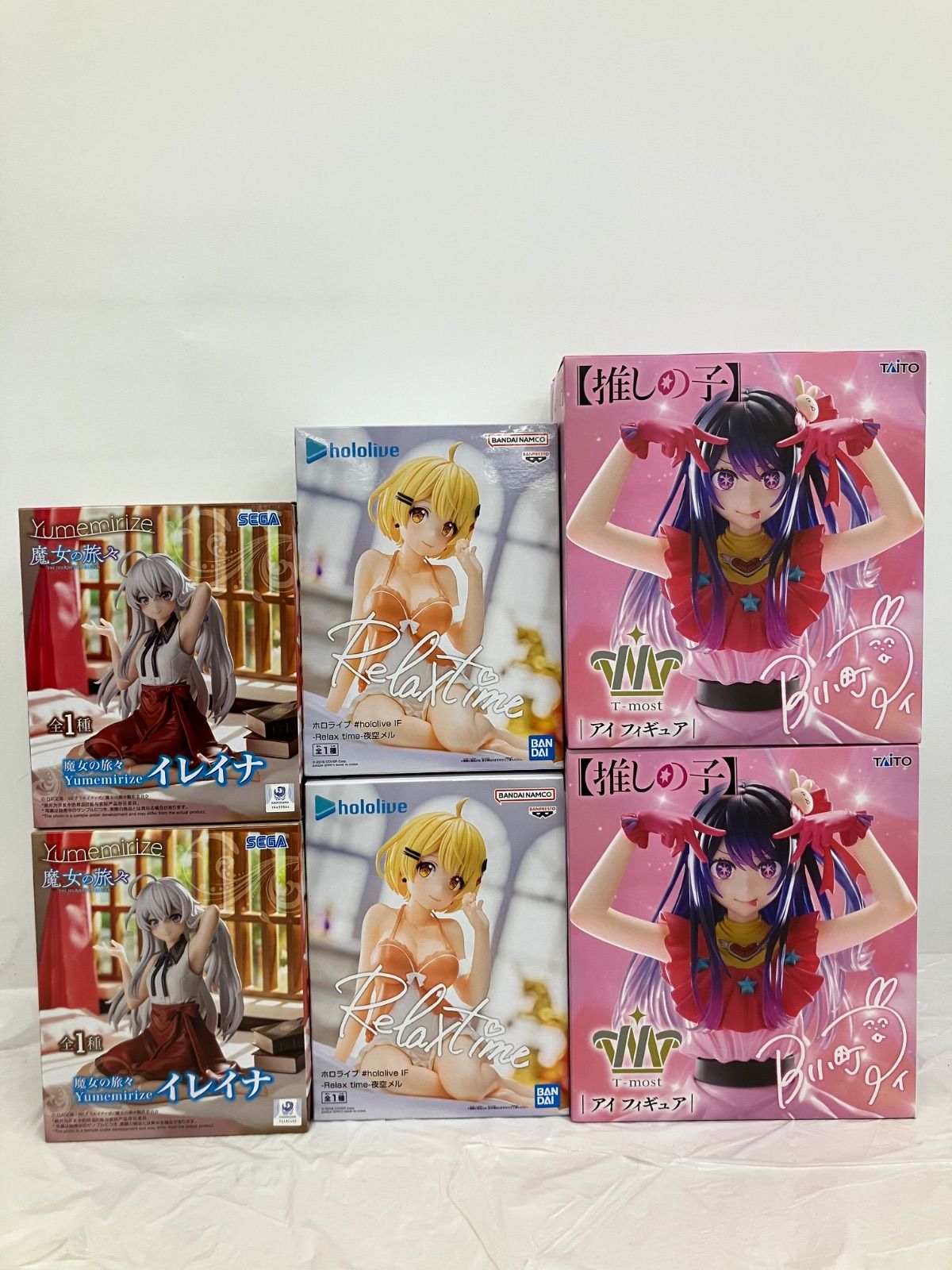 【美少女】フィギュアセット 未開封 美少女 フィギュア まとめ 推しの子 他 3種6個セット LF6701
