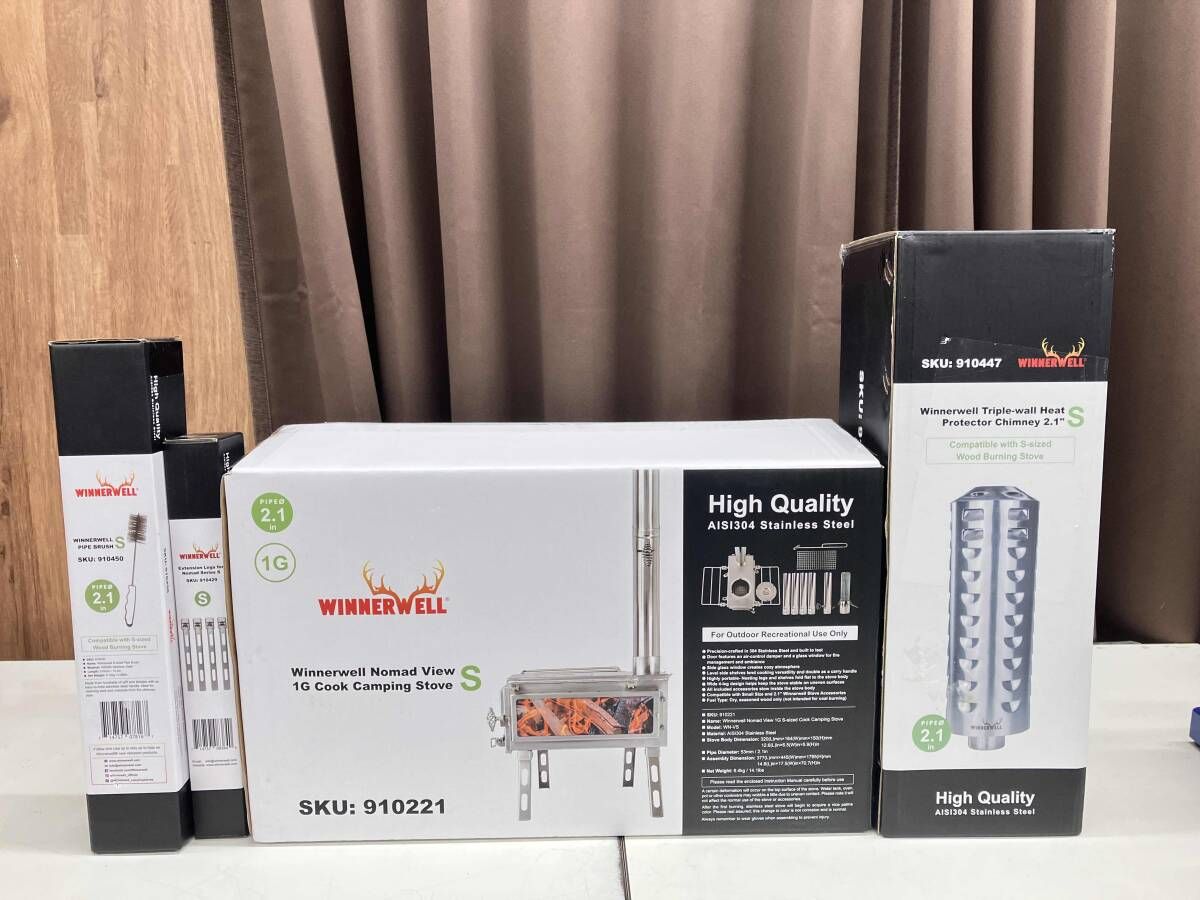 WINNERWELL Nomad View S サイズ　ウィンナーウェル　ノマドビュー　薪ストーブ 24,931円
